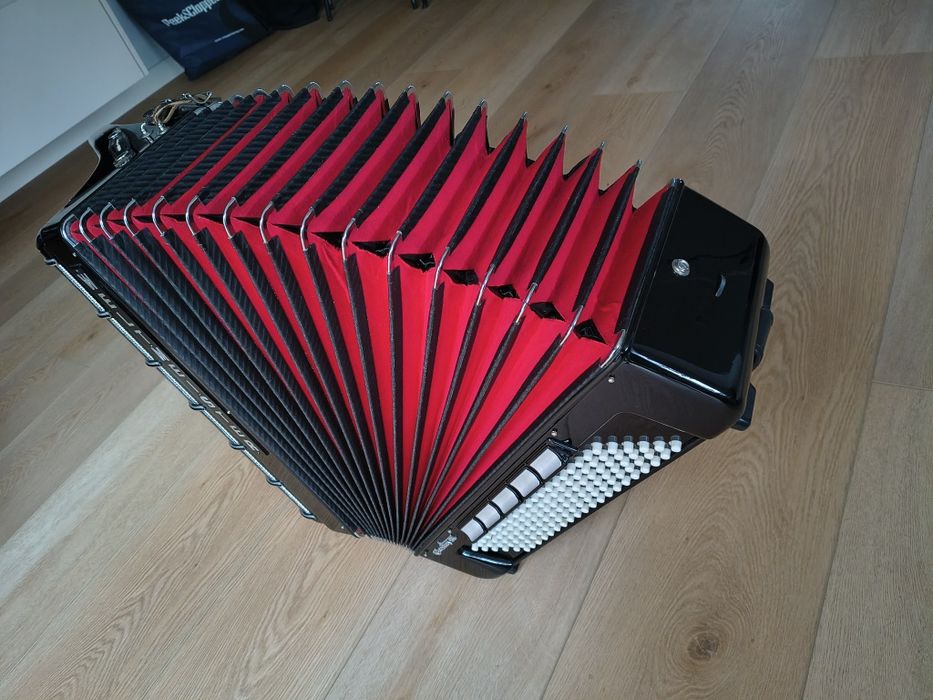 Akordeon Weltmeister CANTUS IV 120 basó 4 chóry, CASOTTO jak NOWY !