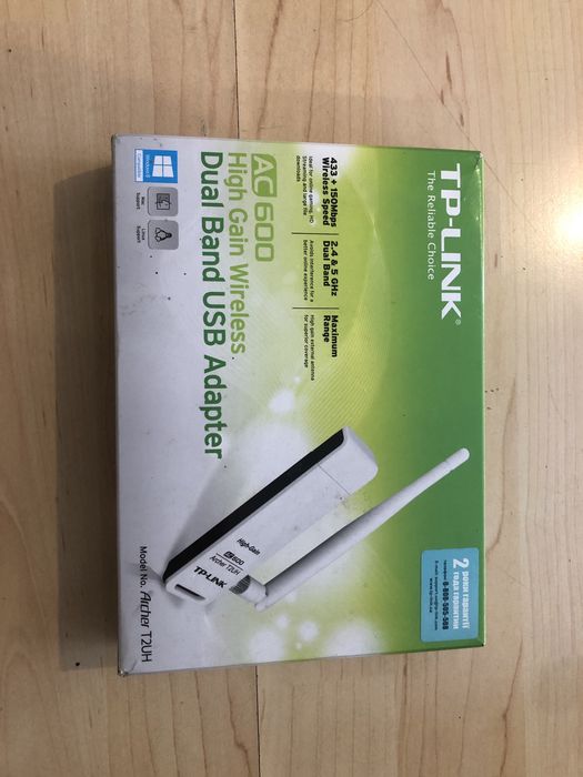 TP-Link Archer T2UH AC600 — USB Wi-Fi адаптер з потужною антеною