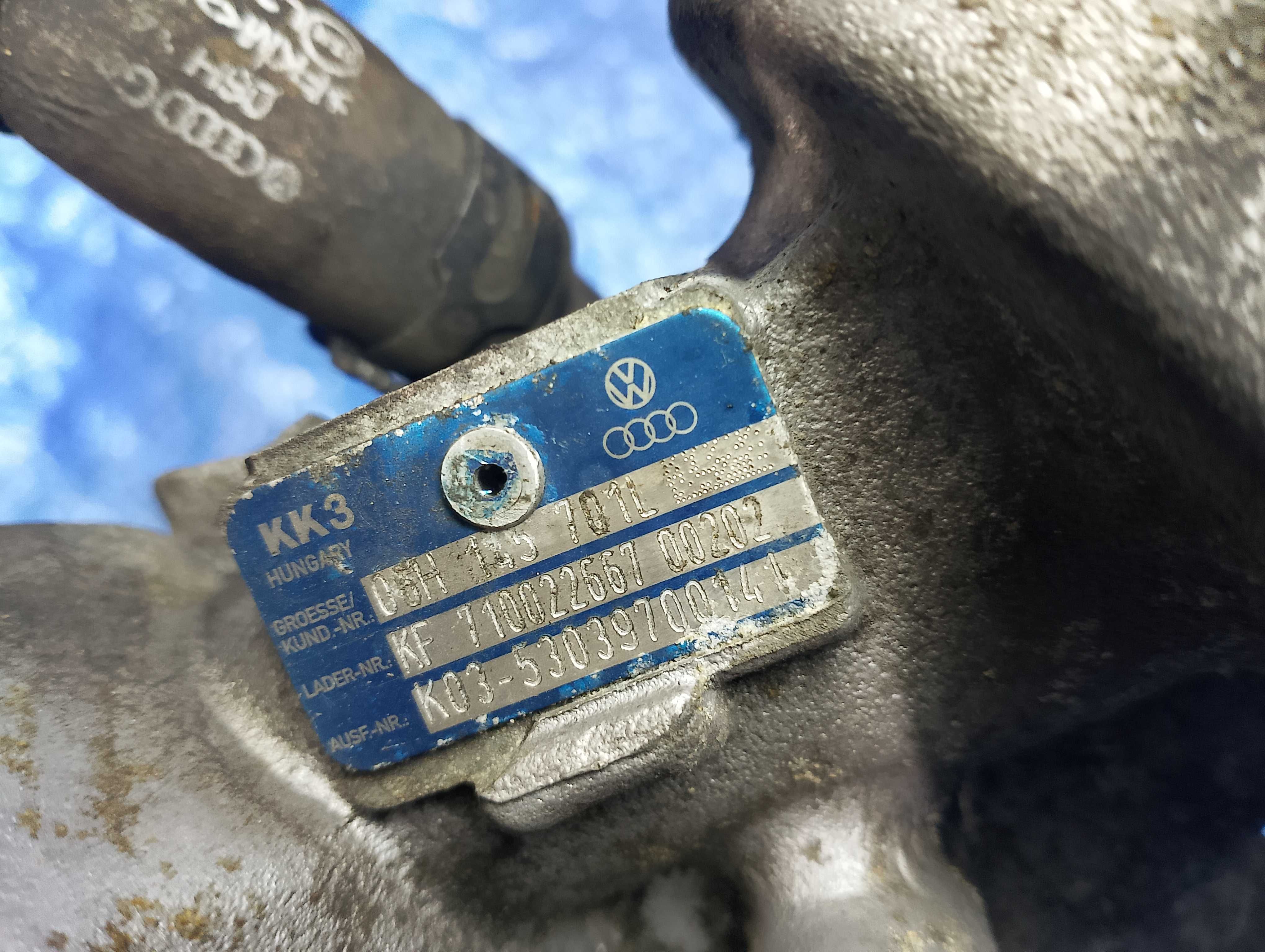 Turbosprężarka trubina 1.8 tfsi CDH a4 B8 Exeo 06h.145.701l