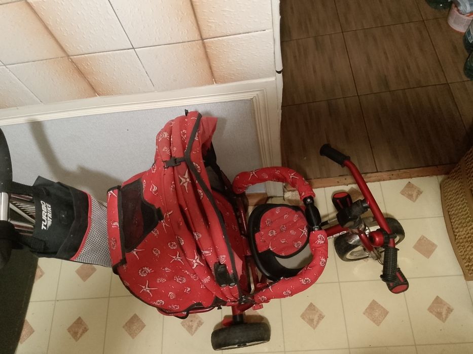 Велосипед коляска