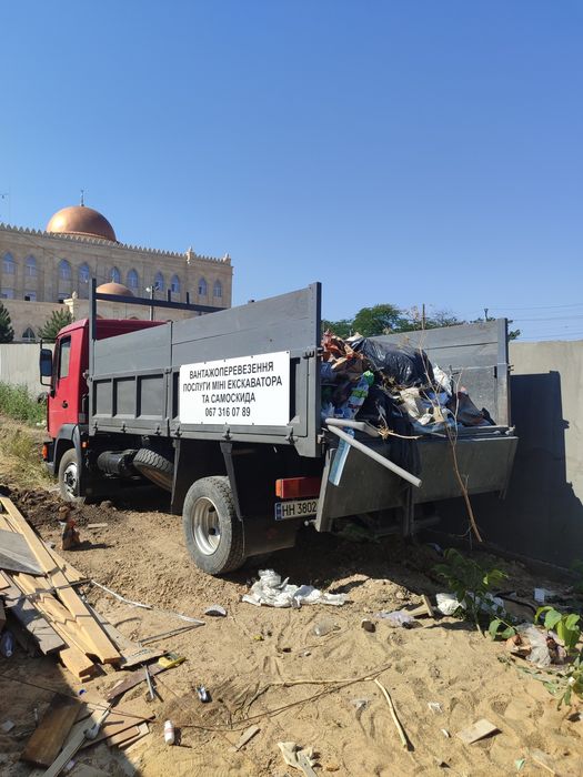 Услуги самосвала Ман до 6 т в Одессе