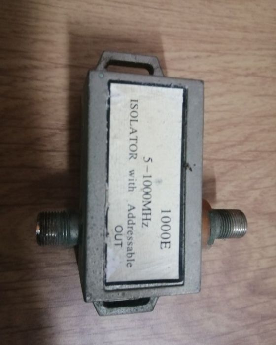 Isolador 5-1000 mhz
