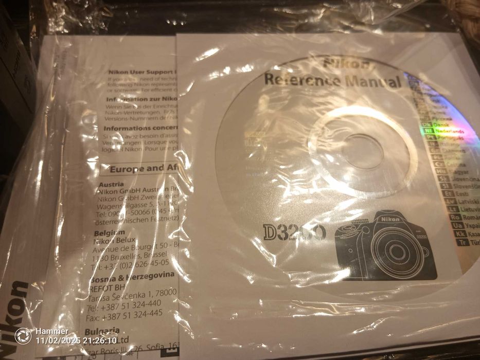 Nikon D3200 + 18-55 DX Lustrzanka cyfrowa