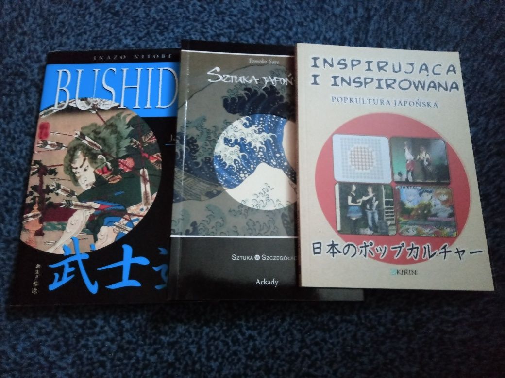 Książki Japonia popkultura sztuka bushido