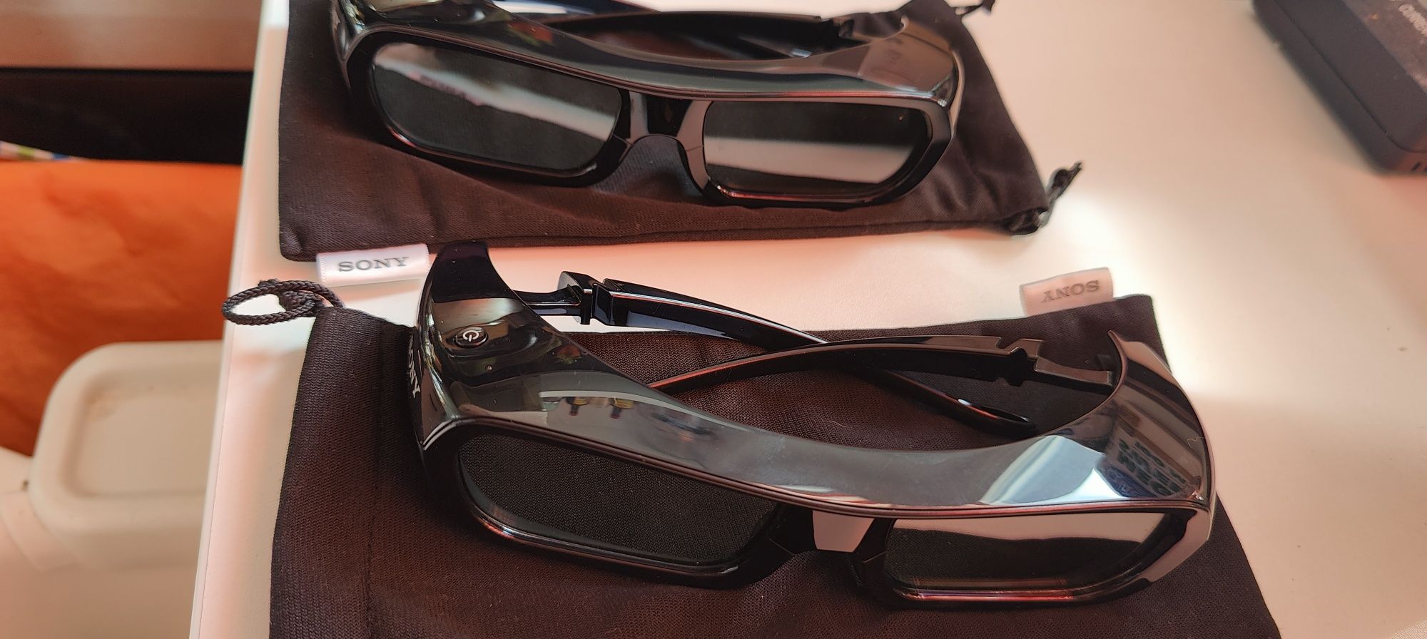 2x SONY Okulary 3D aktywne TDG-BR250