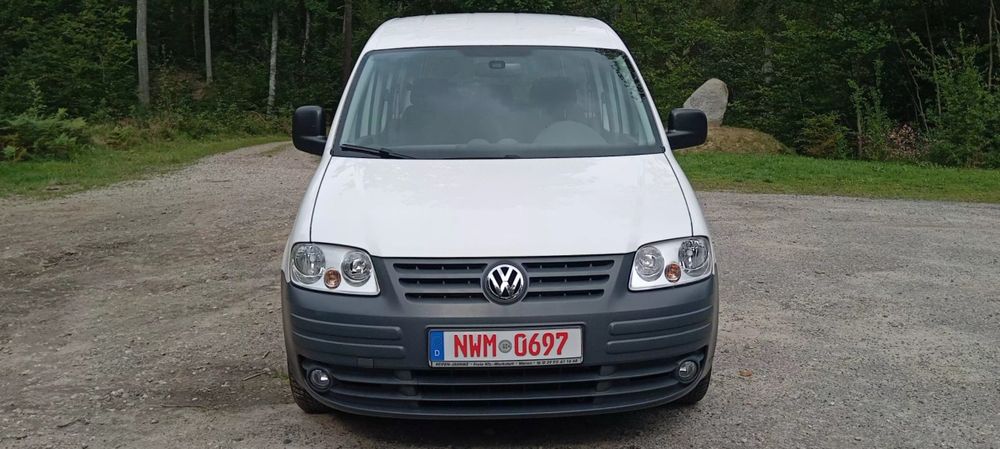 VW Caddy Life 1.4 MPI TEAM, tylko 117 tyś. km. Klimatyzacja,  2x drzwi