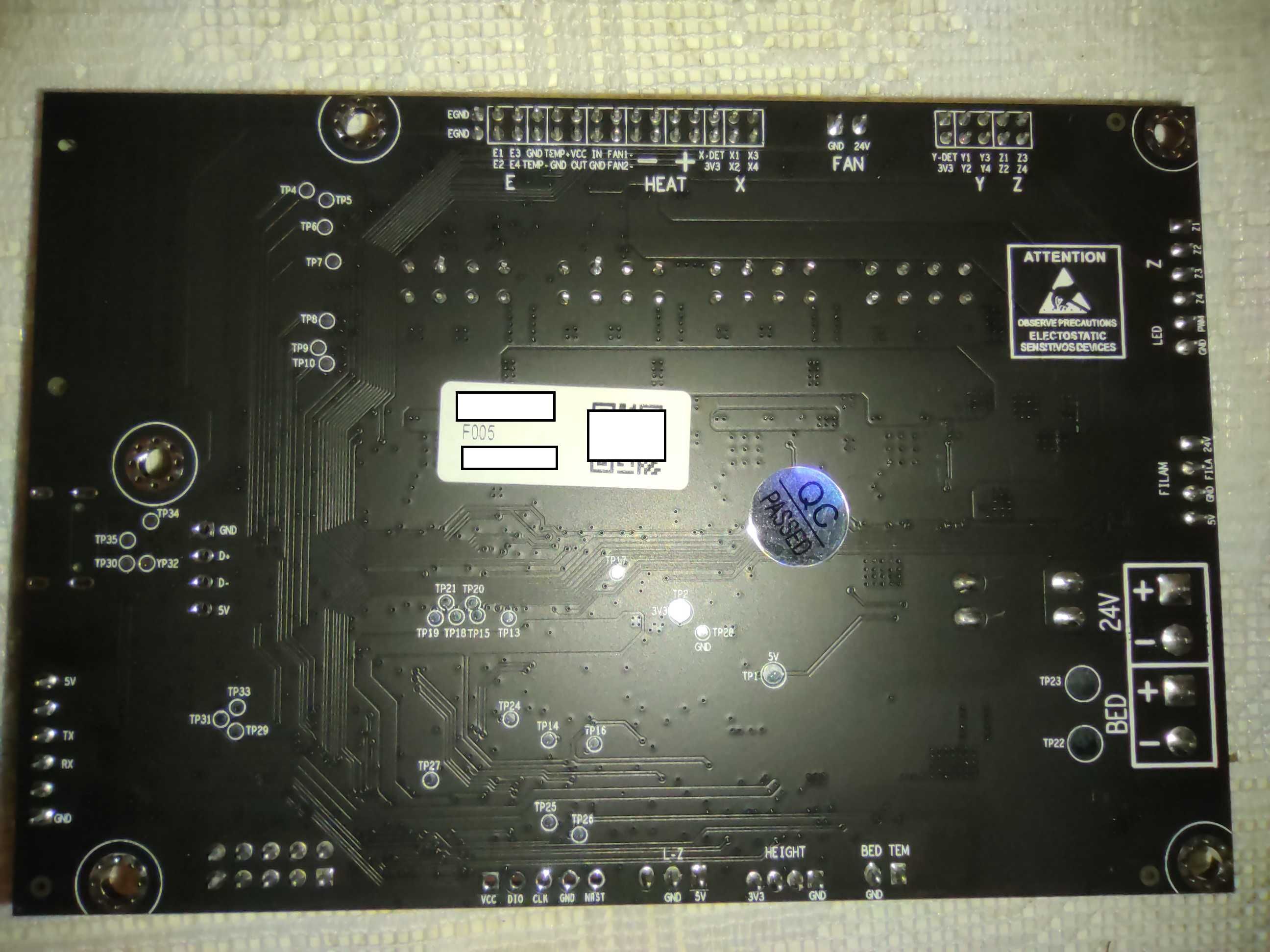 Board e Cabo principal Creality Ender 3 V3 KE
