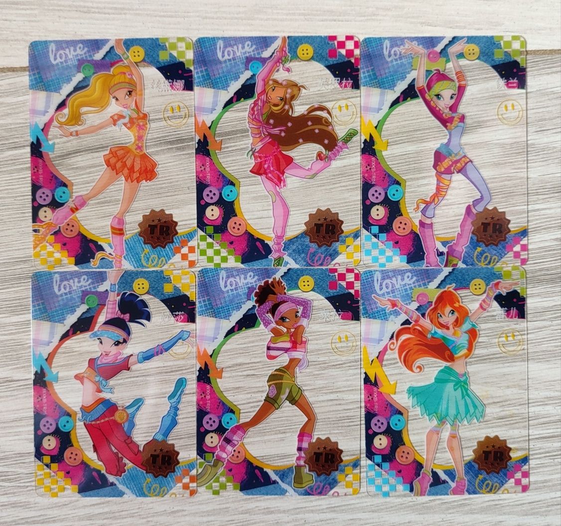 Новые коллекционные карты Winx 2025