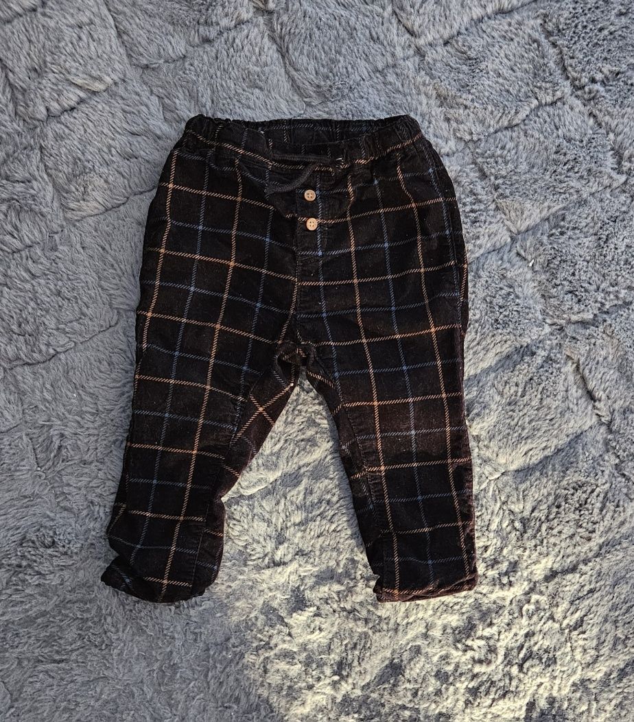 Spodnie ocieplane H&M 86