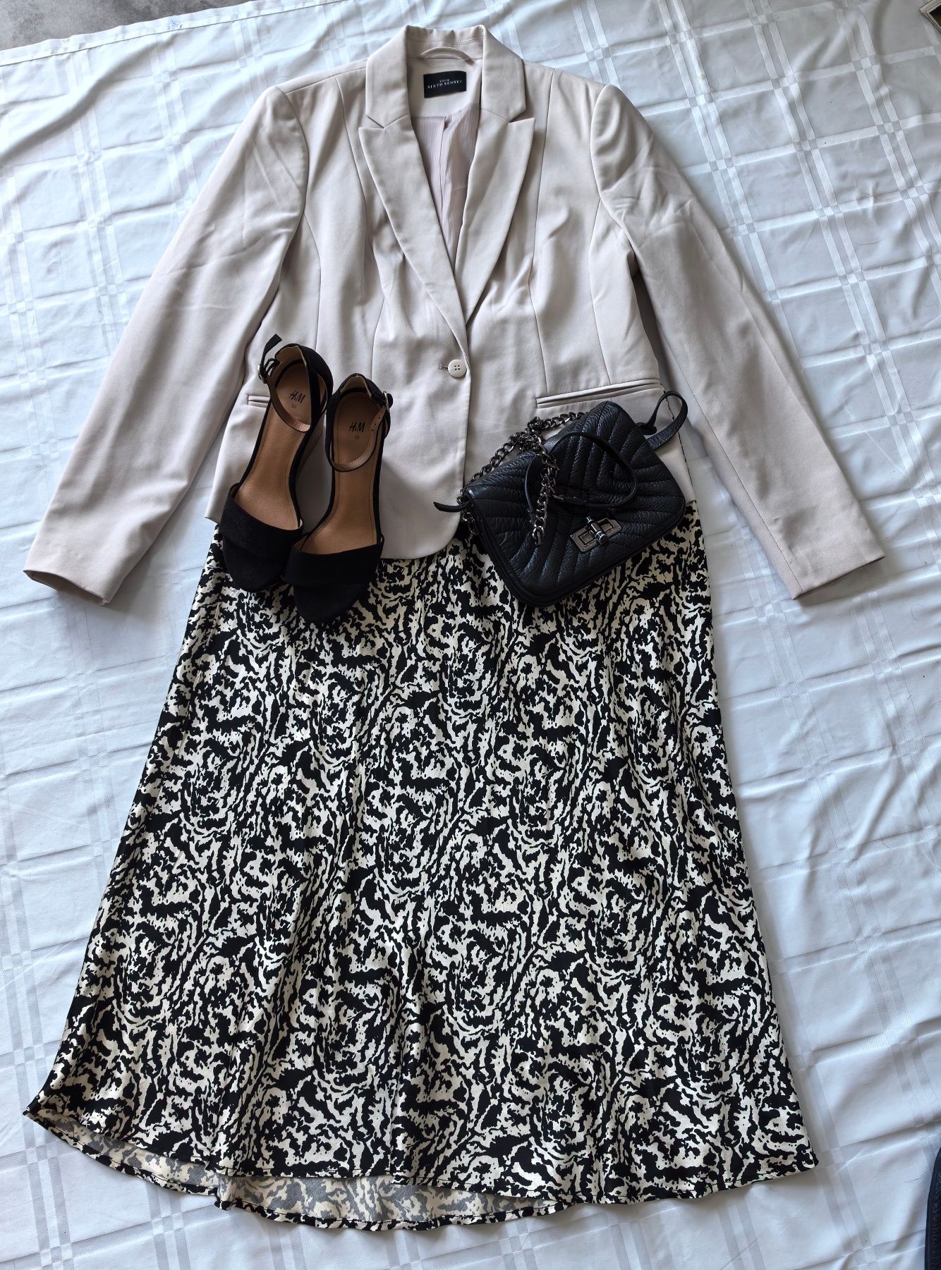 Spódnica Damska Satynowa H&M r. 40/42
