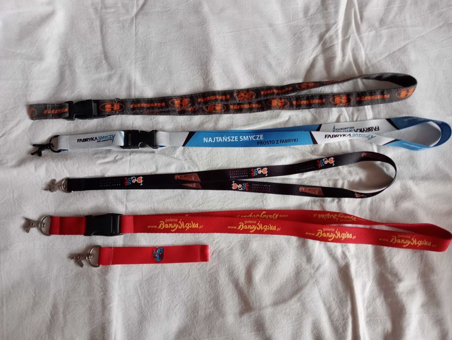 Smycze na klucze - 84 szt.