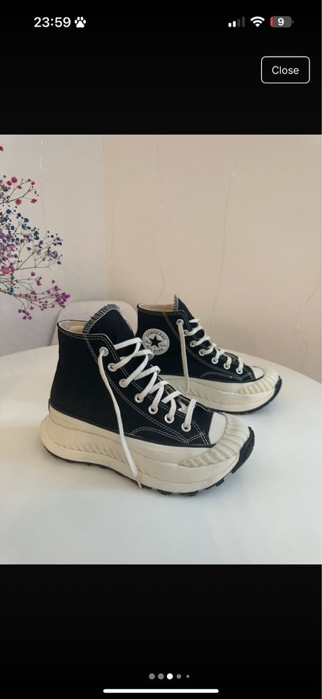 converse chuck 70 AT CX PLATFORM UNISEX - Sneakersy wysokie