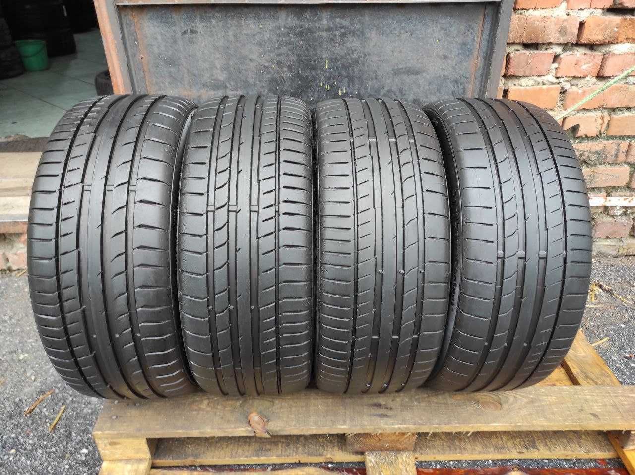 Continental Conti Sport Contact 5 225/40r18 пара 5,7мм пара 7,3мм ЛЕТО