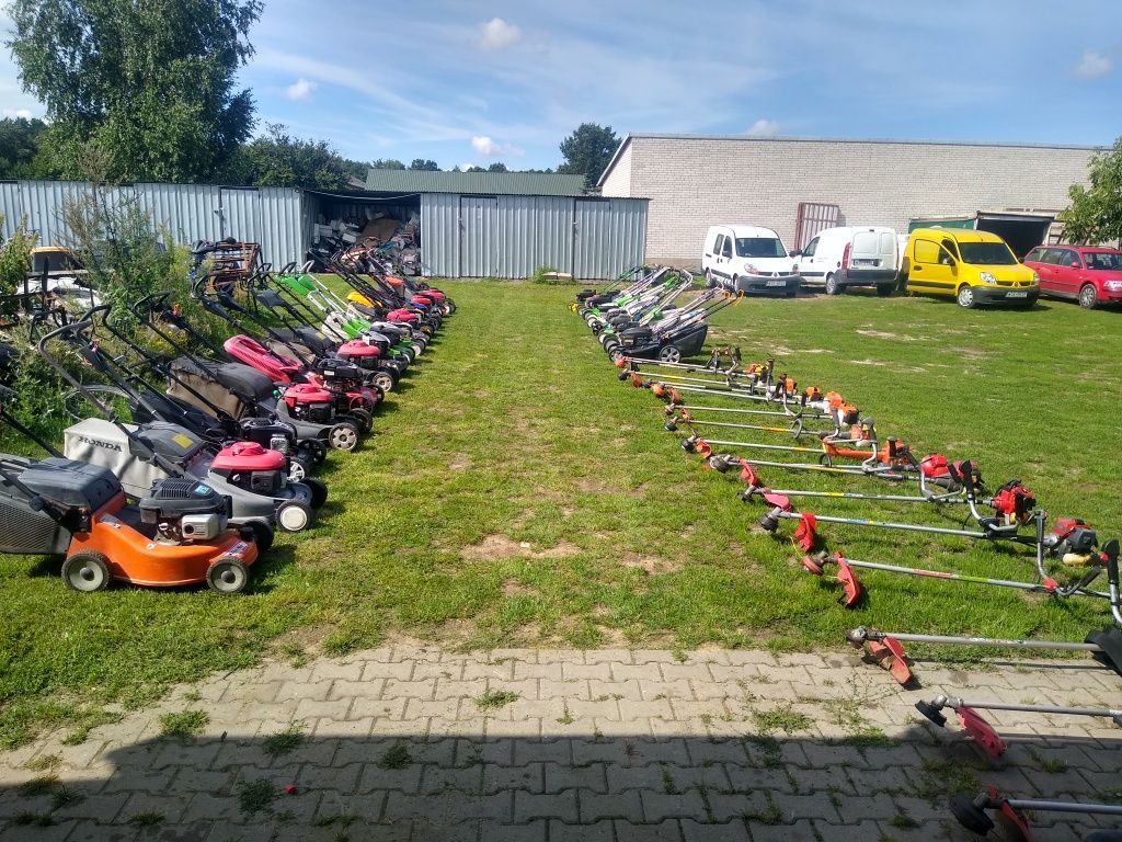 Kosiarka spalinowa pilarka kosa Stihl Husqvarna Stiga dolmar Makita