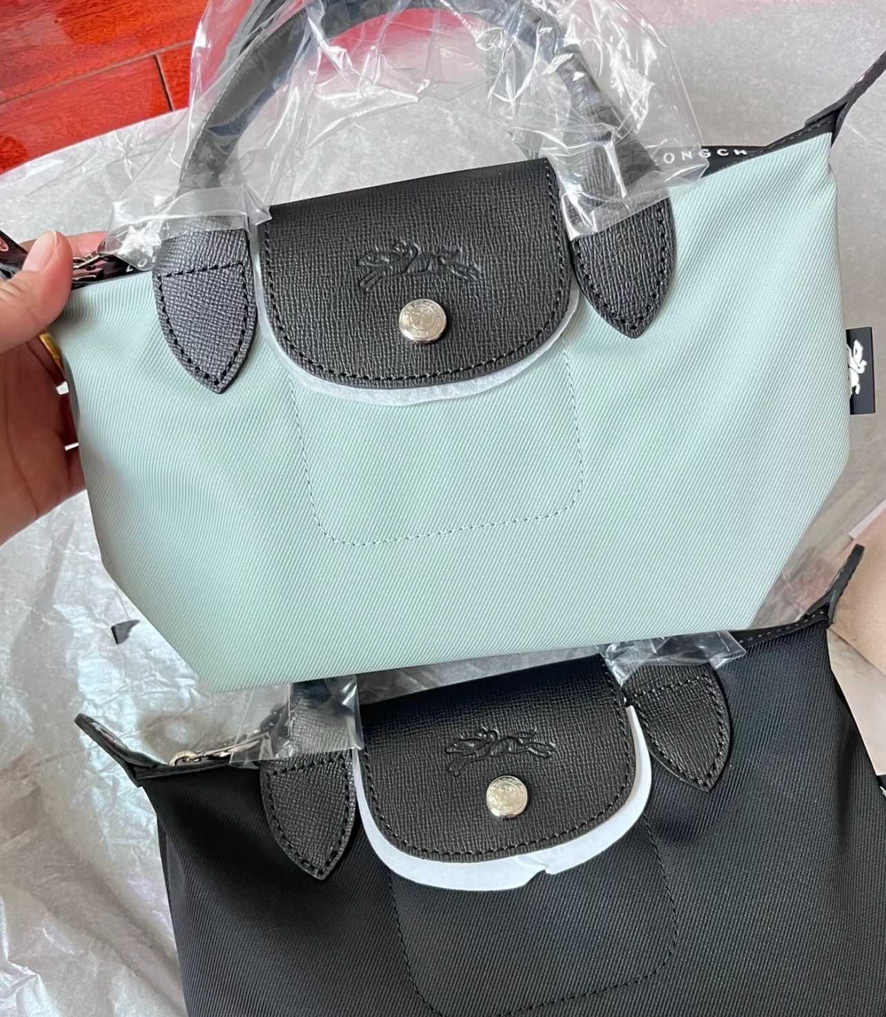 Torebka LongChamp Le Pliage Energy XS Turkusowy