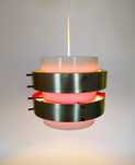 Wisząca lampa NRD retro vintage PRL space age, midcentury.