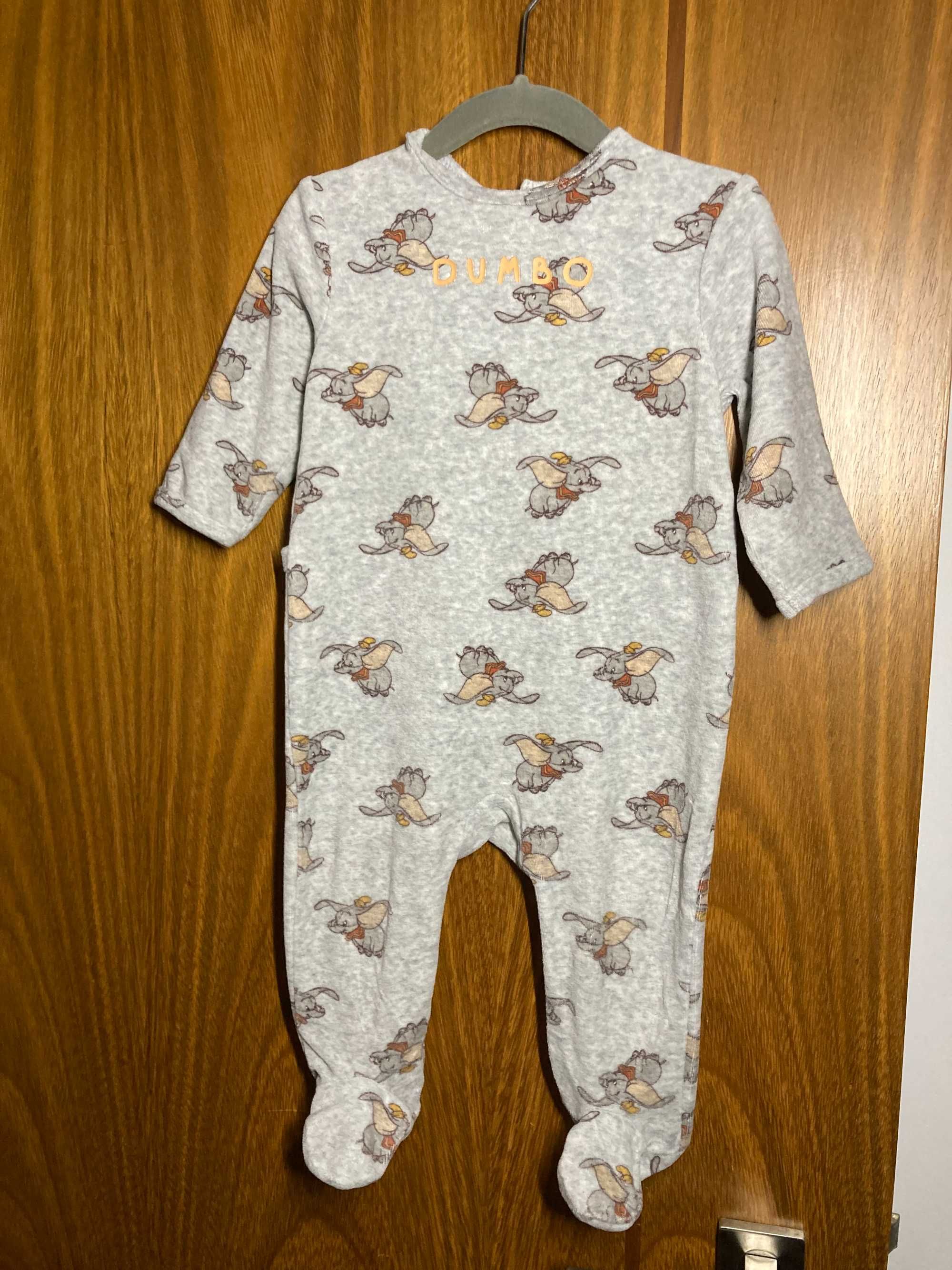 Pijama | Pack Babygrow de veludo 12 Meses