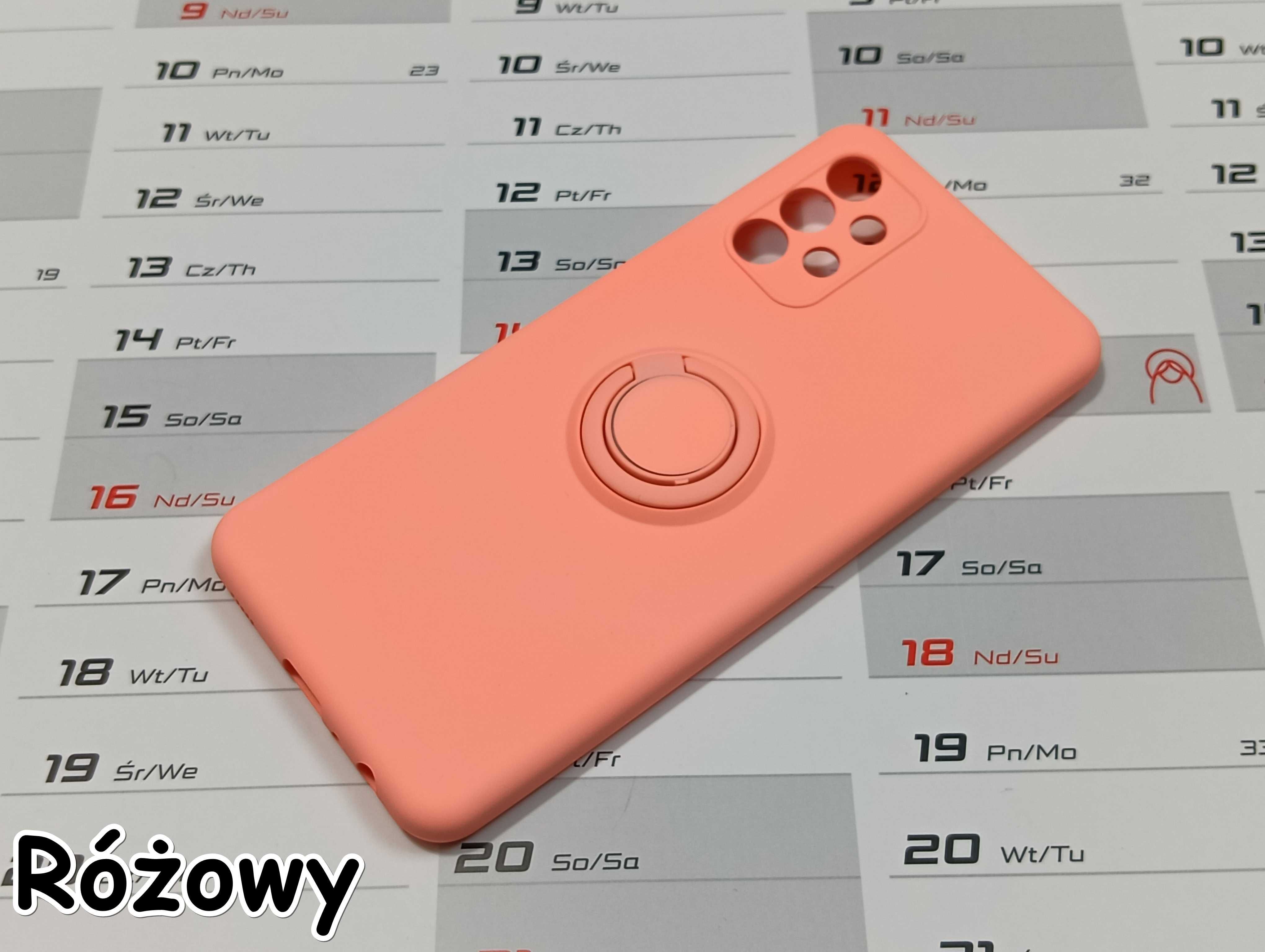 Etui Case Sylikonowe Ring do Samsung Galaxy A32 5G + Szkło