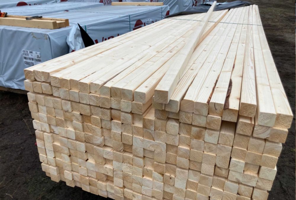 Łata kantówka deska tarasowa elewacyjna heblowana podłogowa szalówka