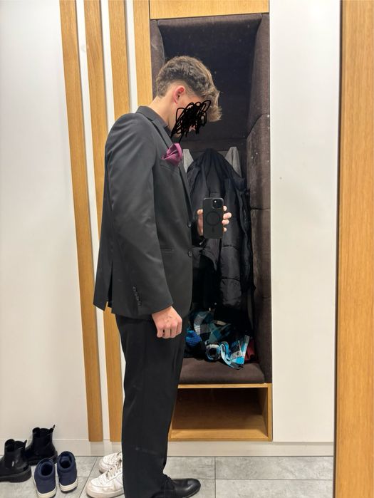 Garnitur na studniowke czarny 183cm 88 kg