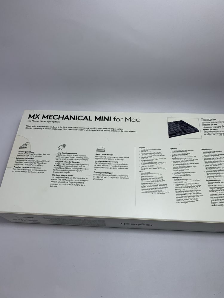 Teclado Logitech mechanical mx mini