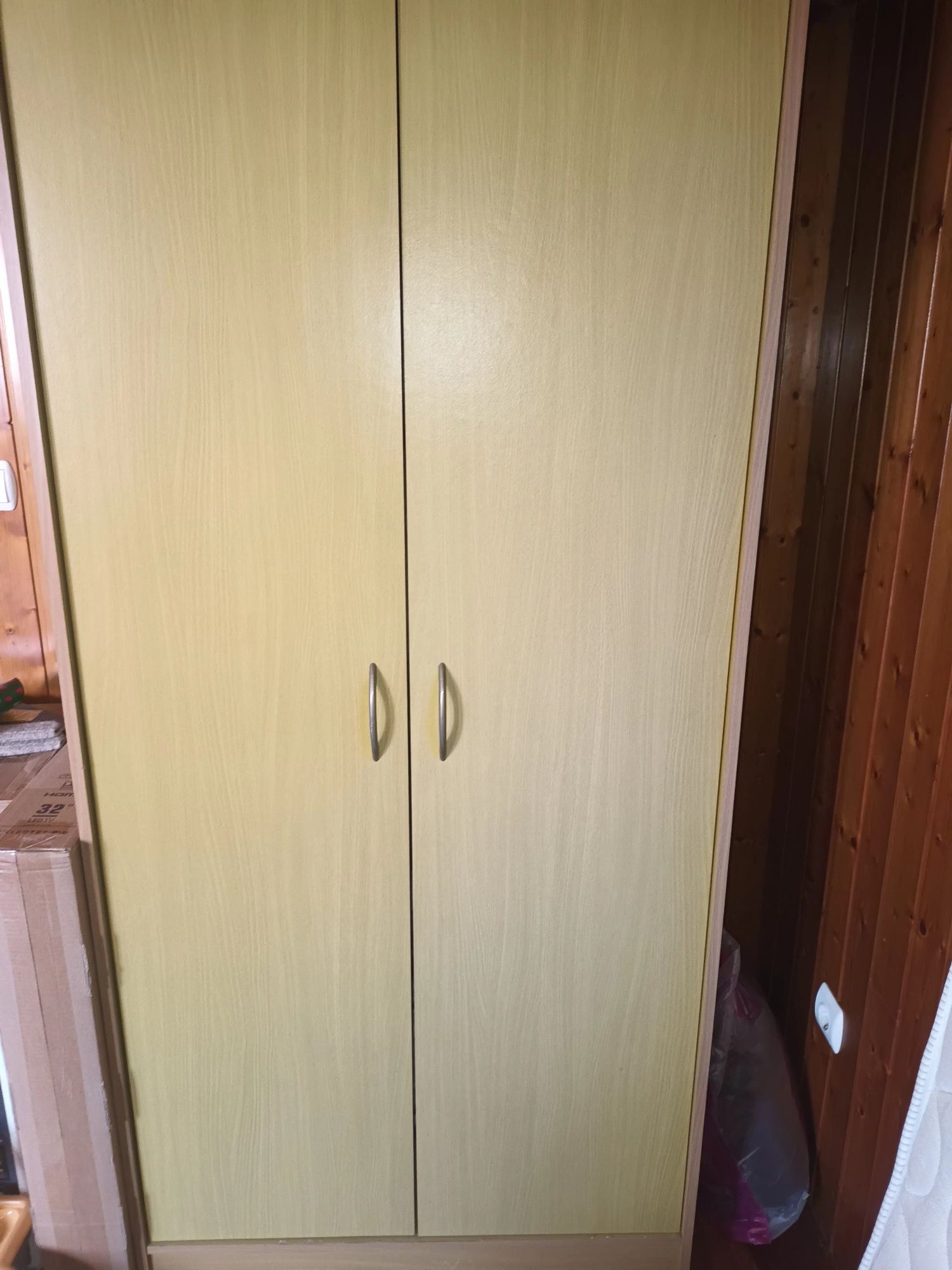 Roupeiro de 2 portas faia