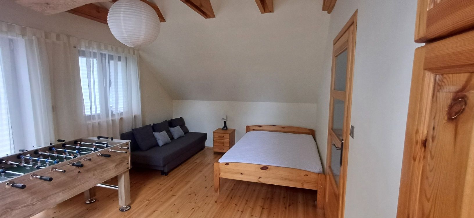 6 osób lub więcej  domek nad Jeziorem Kalwa gm. Pasym 50 m od jeziora