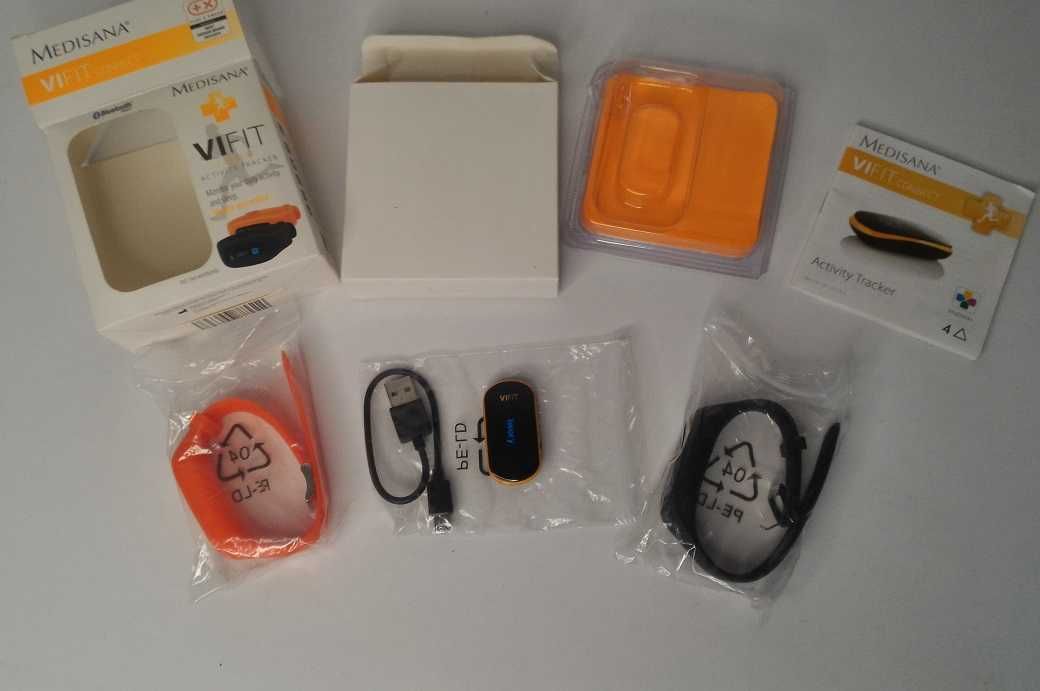 Наручный bluetooth трекер активности Medisana ViFit Connect