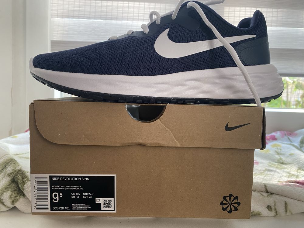 Męskie buty Nike rozmiar 43 niebieskie