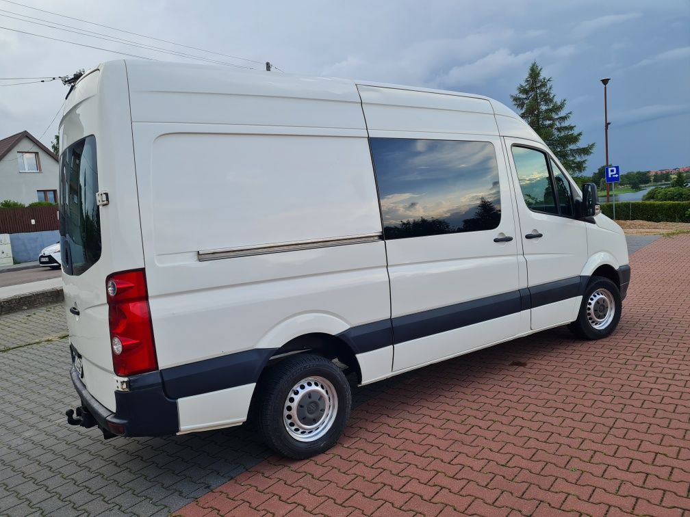 CRAFTER 6osobowy, brygadówka, zdbany
