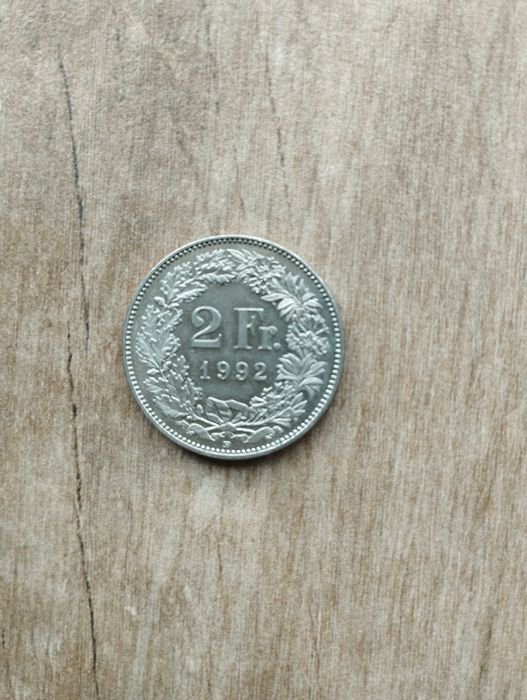 Moeda 2 francos suíços