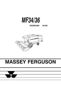 Katalog części kombajn MF34 /36