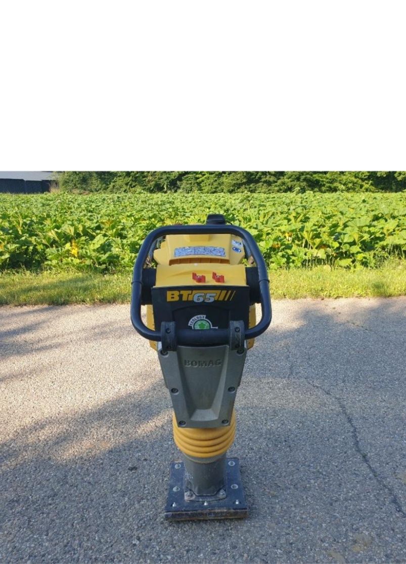 Wynajem skoczek ubijak Bomag BT65 zagęszczarka stopowa  stopa