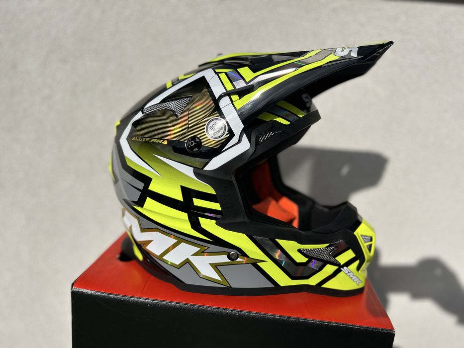 Kask motocyklowy cross HULAJNOGA quad SMK ALLTERRA rozmiar XL 61 cm