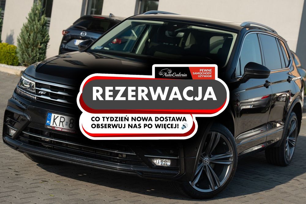 Volkswagen Tiguan Allspace Perfekcyjny R line 2.0TDI 190PS 4Motion Virtual 7OS Pano kamera  MAX