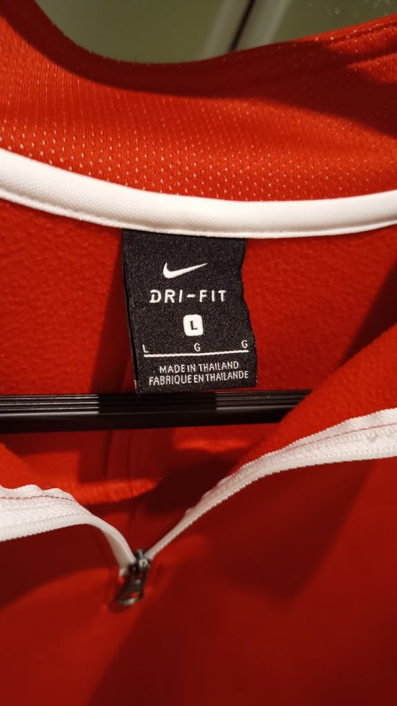 NIKE  Męska bluza sportowa ze stójką w idealnym stanie, Rozmiar M/L
