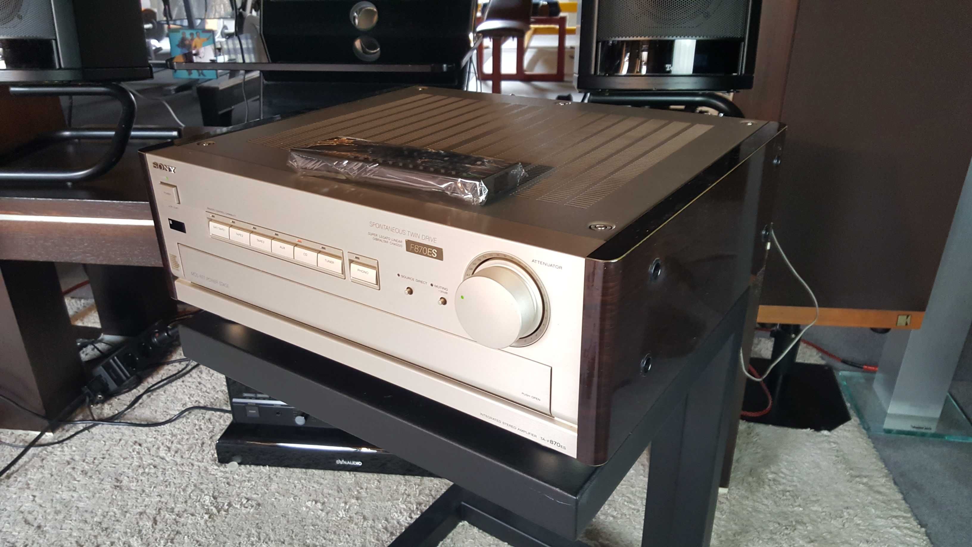 Wzmacniacz sony F 870 ES top model Gold