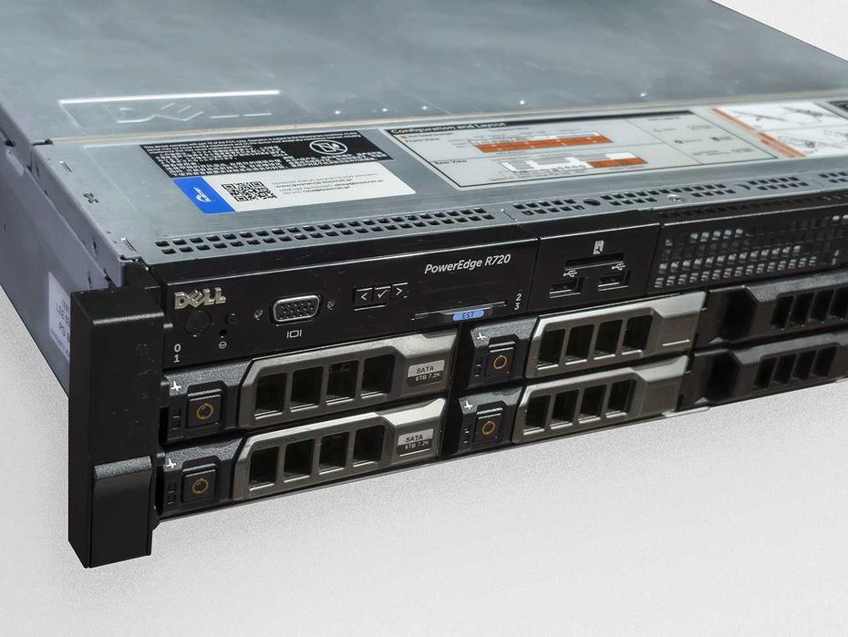 Serwer Dell R720 - 2x E5-2690v2, 128GB RAM, 12TB SAS, 2x 1100W, 10GbE