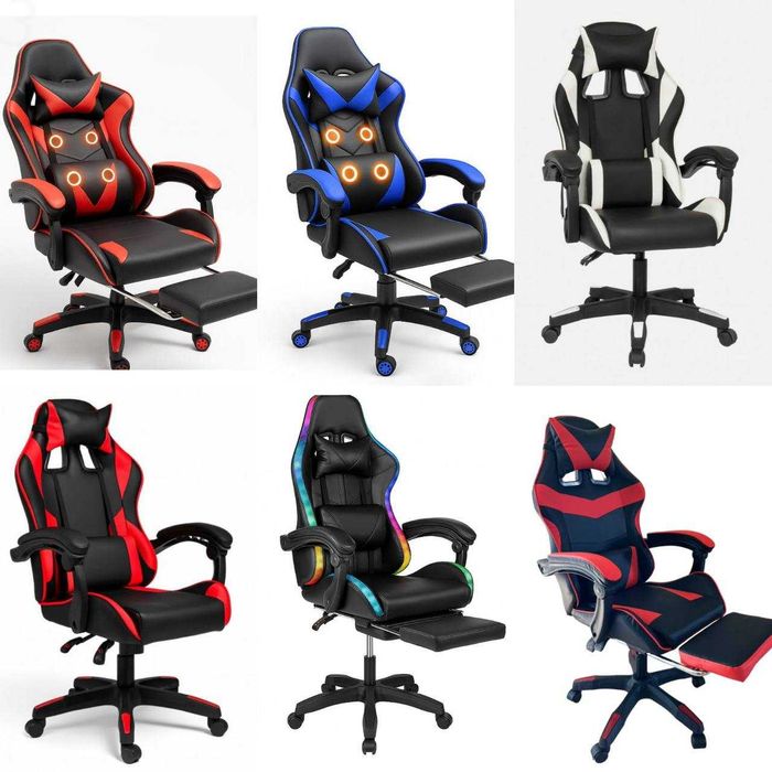 Крісло ігрове комп'ютерне офісне, кресло компьютерное игровое офисное