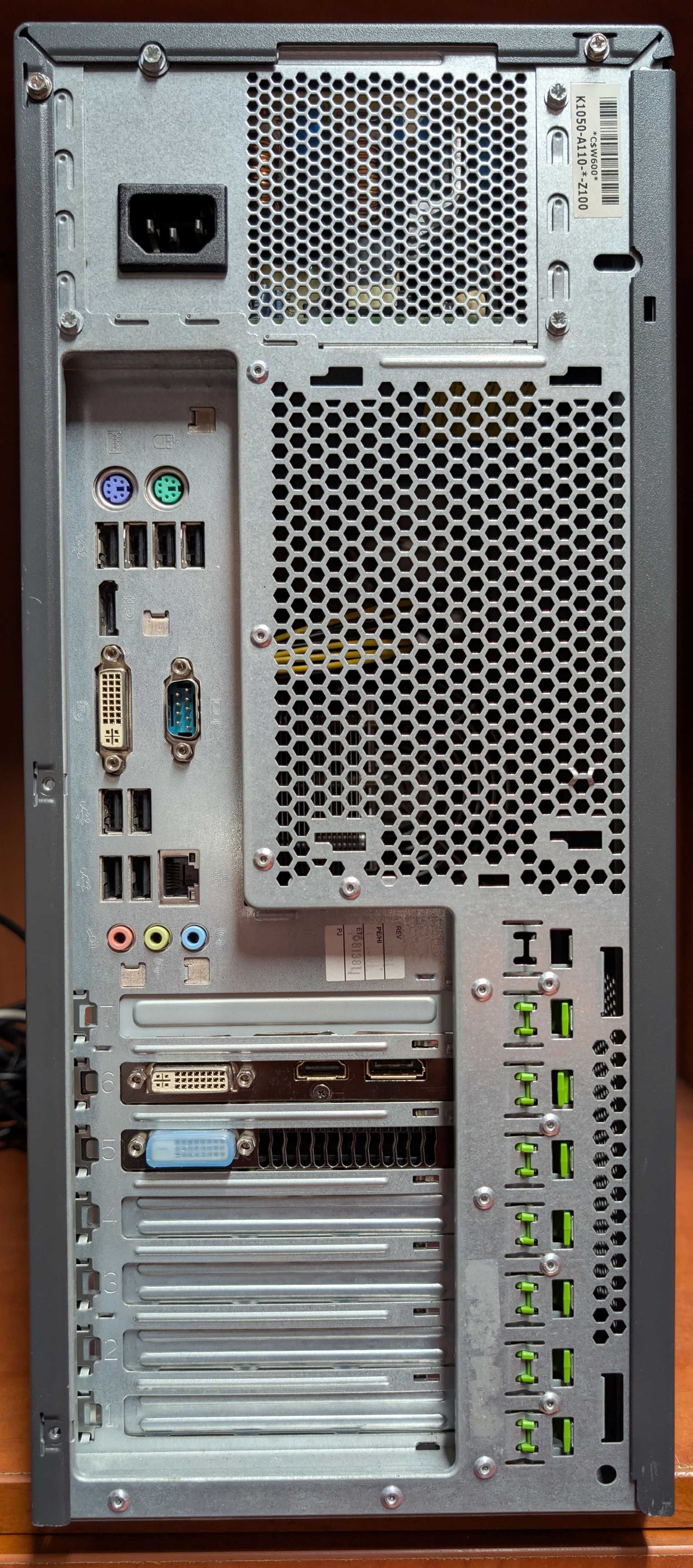 Komputer FUJITSU CELSIUS W510/Xeon E3-1225-3.6/GTX 960-2/16/SSD240+2TB