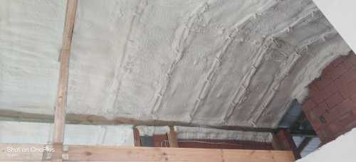Ocieplenie poddasza pianą PUR, wylewki betonowe miksokretem Sieradz