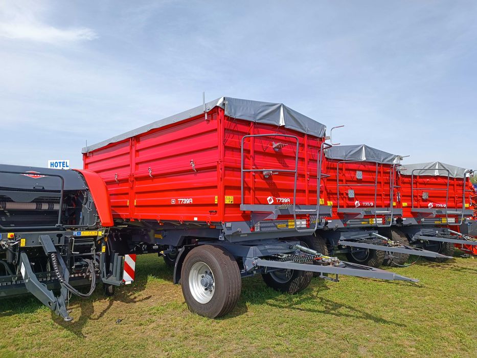 Przyczepa rolnicza T739A 14 ton Metal-Fach - od ręki