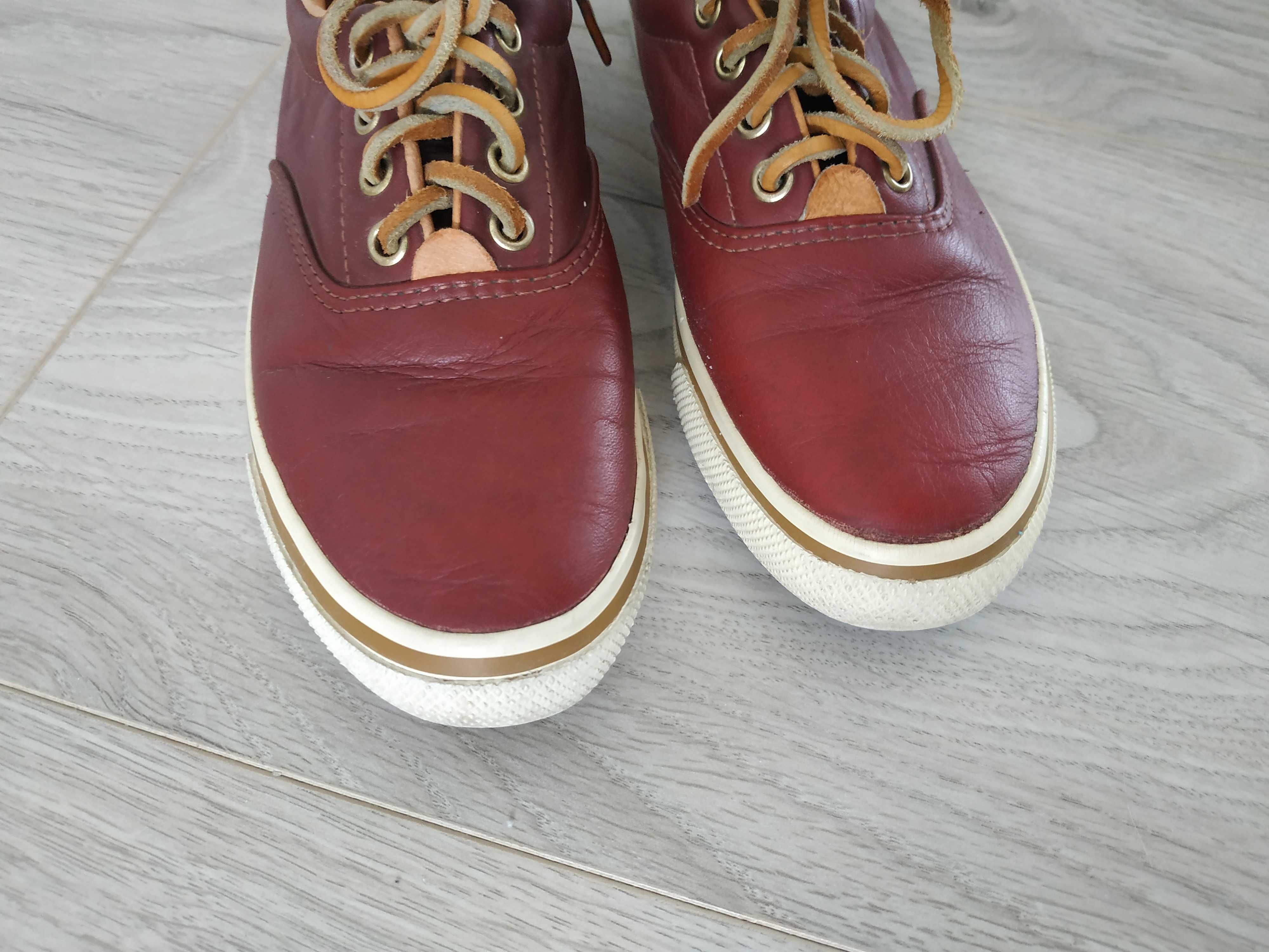 Кожаные кеды кроссовки туфли 33-34 размер на стопу 22 см