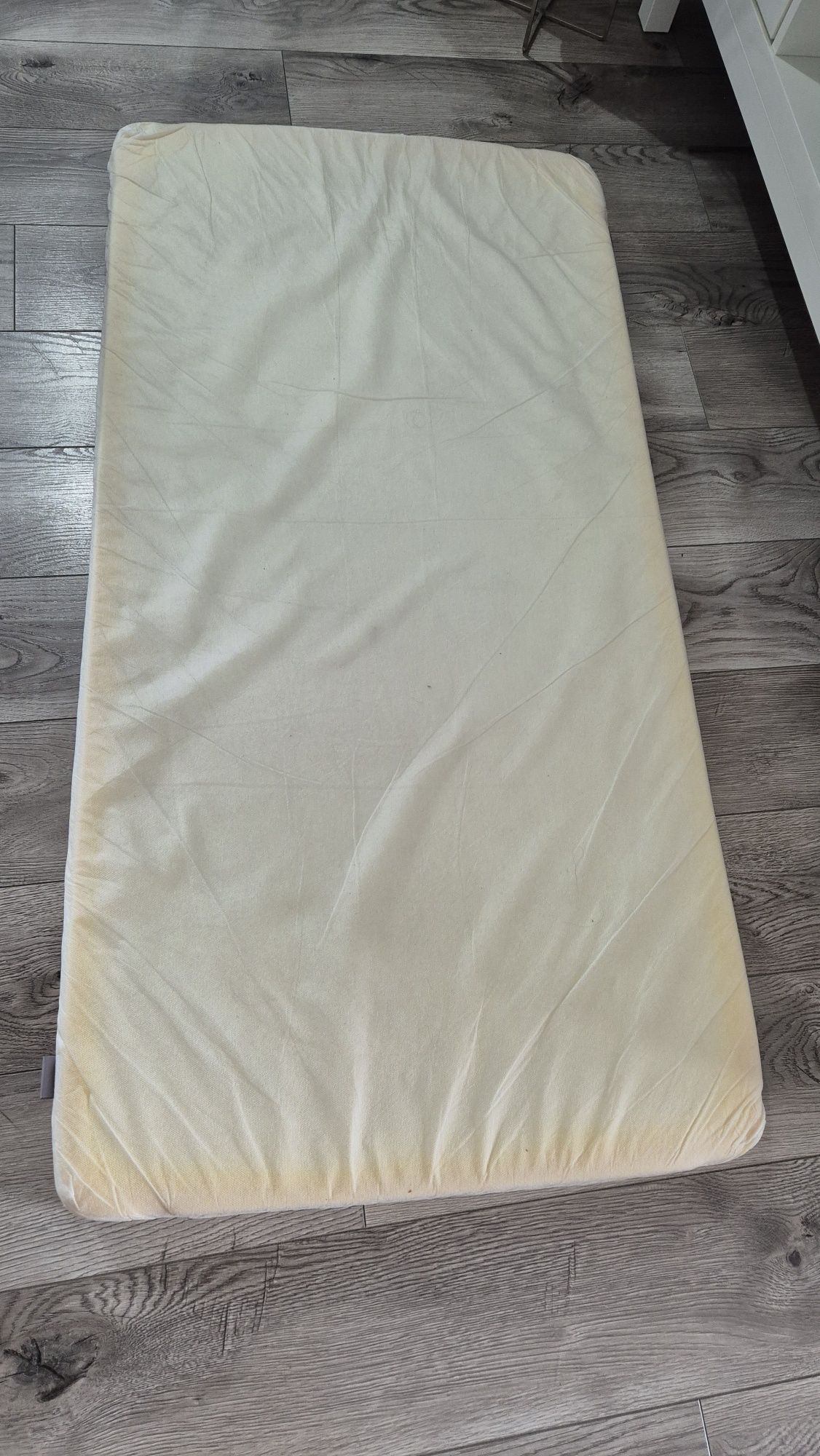 Materac piankowy do łóżeczka ikea pluttig 120x60x5