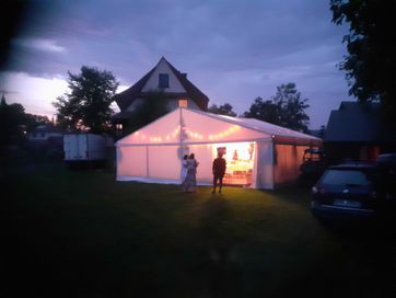 Namiot wesele poprawiny komunia urodziny