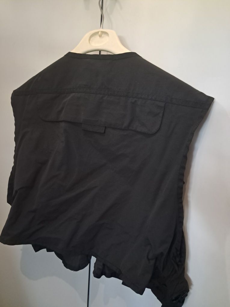 Kamizelka czarna techwear
