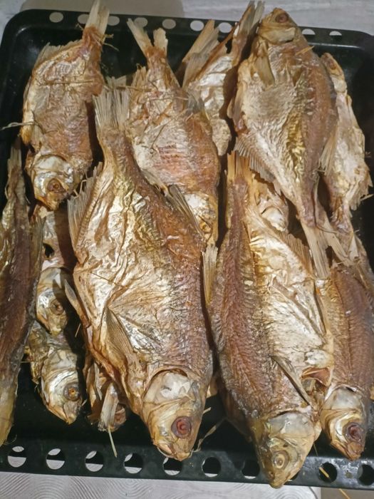 Риба сушена в печі, риба печена, копчена
