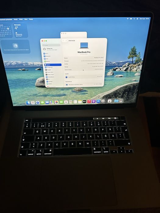 Apple MacBook Pro 16" A2141 i9 1TB SSD 5500M IDEALNY!