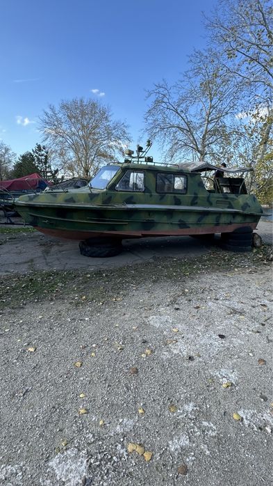 Катер УЗВ-622-К. Сделано Мотор-Січ.