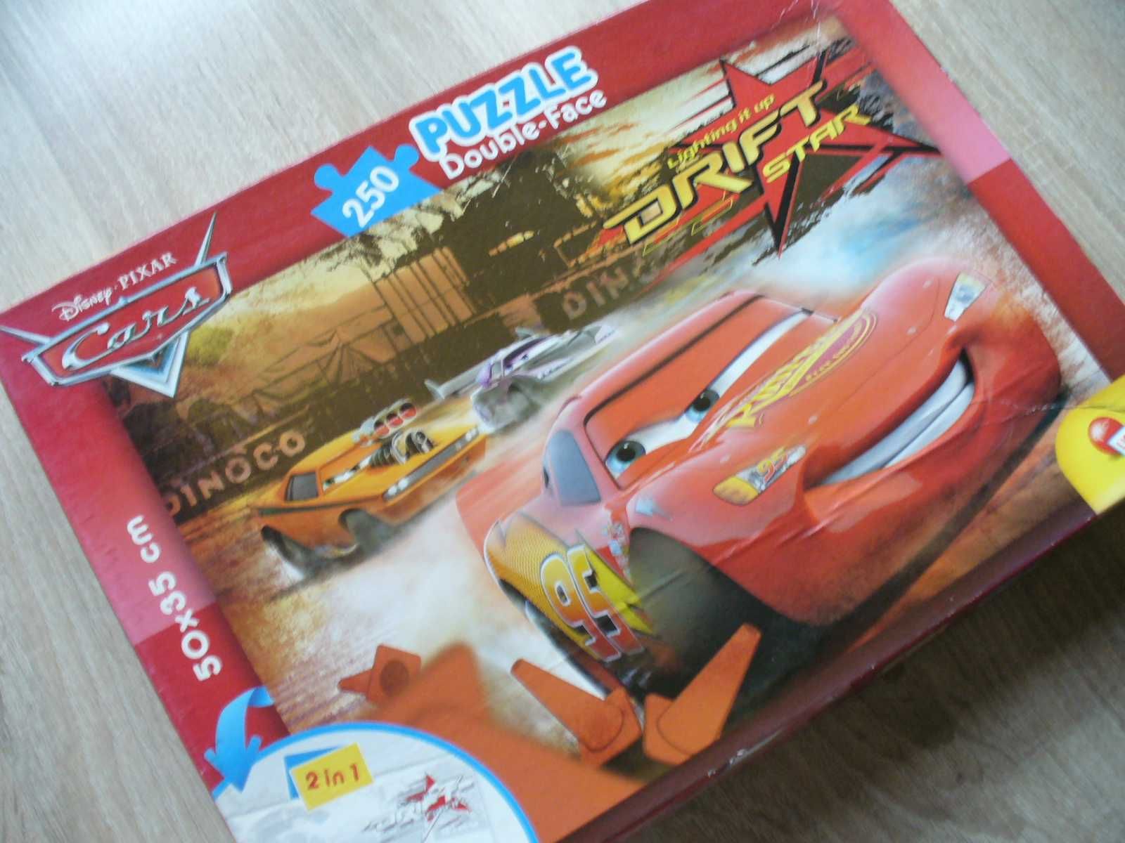 Disney Pixar puzzle Cars 2w1 250 szt